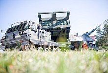 Der Raketenwerfer MARS II hat eine Reichweite von 16 bis zu 85 Kilometern. - Sebastian Gollnow/dpa