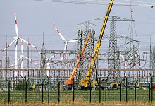 Bauarbeiten am Stromnetz - Jan Woitas/dpa