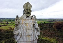 Statue von St. Patrick in Strangford - Verena Wolff/dpa-tmn