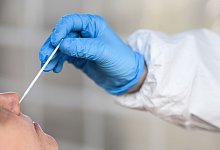 Corona-Test - Kira Hofmann/dpa-Zentralbild/dpa