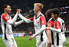 Eintracht Frankfurt - Holstein Kiel - Arne Dedert/dpa