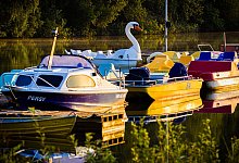 Sonnenaufgang in Hannover - Moritz Frankenberg/dpa