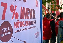 Tarifverhandlungen in der Metall- und Elektroindustrie - Martin Schutt/dpa