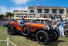Oldtimer-Show Pebble Beach Concours d\\\'Elegance in Kalifornien - Andrej Sokolow/dpa