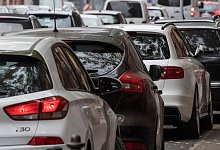 Dichter Verkehr - Boris Roessler/dpa