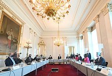 Spitzenrunde in Wien - Foto: Helmut Fohringer/APA/dpa