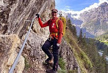 Klettern mit Olaf Reinstadler - Bernhard Krieger/dpa-tmn