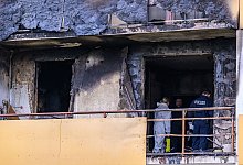 Drei Menschen sterben bei Wohnungsbrand - Patrick Pleul/dpa