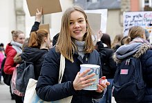 Setzt sich f&uuml;r den Klimaschutz ein: Johanna Brand hat bisher dreimal an den "Fridays for Future"-Demonstrationen teilgenommen. Zwei davon hat sie in Detmold mitorganisiert. - Jannik Stodiek