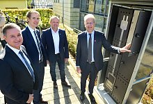 Einweihung E-Bike Ladestation Kalletal - Nicole Ellerbrake