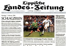 Titelseite - Lippische Landes-Zeitung