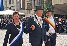 Das neue Königspaar - Nadine Uphoff