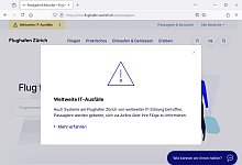 Weltweite IT-Ausf&auml;lle - dpa