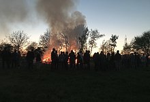 Osterfeuer Heimathof - Heimatverein Leopoldsh&ouml;he