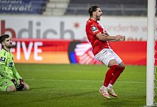 Halle, Deutschland 05. November 2023: 3.Liga - 2023/2024 - Hallescher FC vs. Viktoria Köln Dominic Baumann (Hallescher F - IMAGO/Fotostand