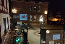 Lichtinstallation Blomberg - Stadt Blomberg