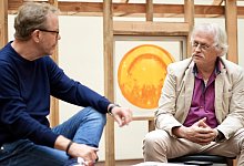 Holzhaus mit Hartwig Reinboth, Verein f&uuml;r aktuelle Kunst - Peter Unger