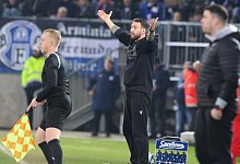 Arminia Bielefeld unterliegt der SpVgg Unterhaching 1:2. - Oliver Krato