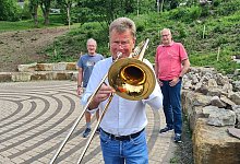 Amphitheater f&uuml;r den Berggarten - Nadine Uphoff