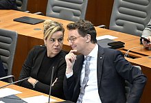 Plenarsitzung des NRW-Landtags zu Ministerpr&auml;sidentenkonferenz - ROBERTO PFEIL