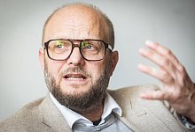 JHV Deutscher B&uuml;hnenverein: Interview mit dem CORRECTIV-Gr&uuml;nder David SchravenJHV Deutscher B&uuml;hnenverein: Interview mit dem CORRECTIV-Gr&uuml;nder David Schraven - Mike-Dennis M&uuml;ller / www.mdm.photo