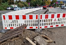 Bauarbeiten Regenstorplatz - Nadine Uphoff