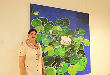 Kunstausstellung von Andrea Wibbe in Lemgo - Chiara Wibbeke