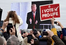 FILES-US-VOTE-HEALTH-ABORTION-TRUMP - AFP or licensors