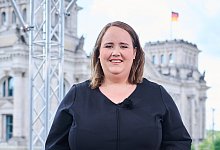 ARD-Sommerinterview mit der Grünen-Vorsitzenden Lang - Annette Riedl