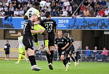 Paderborn, Home Deluxe Arena, 25.08.23, GER, Herren, 2.Bundesliga, Saison 2023-2024, SC Paderborn 07 - 1.FC Kaiserslaute - Imago Images