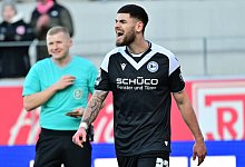 27.01.2024 - Fussball - Saison 2023 2024 - 3. Fussball - Liga - 23. Spieltag: SSV Jahn Regensburg - DSC Arminia Bielefel - IMAGO/Zink