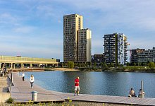 Seestadt Aspern Wien - IMAGO/Volker Preu?&uuml;er