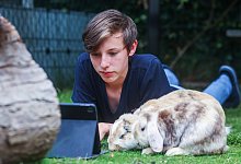 Patrick Pl&ouml;ger (14) hat jetzt viel Zeit in den Ferien - und eine tolle Gesch&auml;ftsidee. Sein Angebot, das er im Internet aufgegeben hat, wurde allerdings gel&ouml;scht. - Sarah Jonek Fotografie