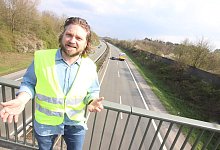 Mirco Welsing ist &uuml;berw&auml;ltigt von der gro&szlig;en Anteilnahme. - Sigurd Gringel