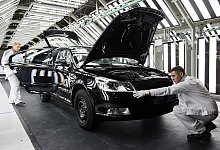 VW-Produktion in Russland - dpa