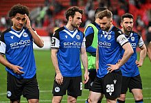 05.04.2024 - Fussball - Saison 2023 2024 - 3. Fussball - Liga - FC Ingolstadt 04 FCI ( Schanzer ) - DSC Arminia Bielefel - IMAGO/Zink