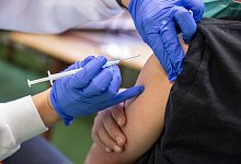 Corona-Impfung in Bayern - (c) Copyright 2021, dpa (www.dpa.de). Alle Rechte vorbehalten