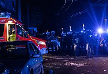 In Solingen musste die Polizei gegen B&ouml;llerwerfer vorgehen. - Christoph Reichwein