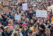 Demonstrationen gegen rechts · Dresden - Daniel Schäfer