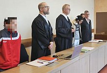 Prozessauftakt - Janet K&ouml;nig