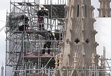 FRANCE-HERITAGE-CHURCH-FIRE-HISTORY-RELIGION-NOTRE-DAME - AFP or licensors