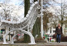 Eine Frau aus der Trinkerszene vom Augustaplatz muss sich wegen K&ouml;rperverletzung vor Gericht verantworten. Sie hat eine 24-j&auml;hrige Kurpatientin geschlagen. - Ulf Hanke