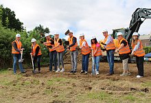 Spatenstich CJD-Kita Asmissen - Lorraine Brinkmann