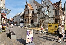 rathaus-bauarbeiten - Katrin Kantelberg