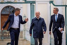 Halbzeitbilanz der Ampel-Regierung - Michael Kappeler/dpa