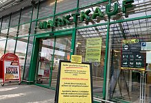 Der Marktkauf in Bielefeld-Gadderbaum war Donnerstagmorgen aufgrund eines Kassen-Softwarefehlers nicht einsatzbereit. - Barbara Franke