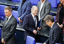 Halbzeit f&uuml;r die Ampel-Regierung - Kay Nietfeld/dpa