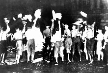 Bücherverbrennung 1933 - --/dpa