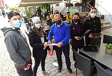 Au&szlig;engastronomie &ouml;ffnet wieder - Nicole Ellerbrake