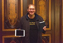 Karsten Strack vom Literaturbüro OWL - Laura Relitzki